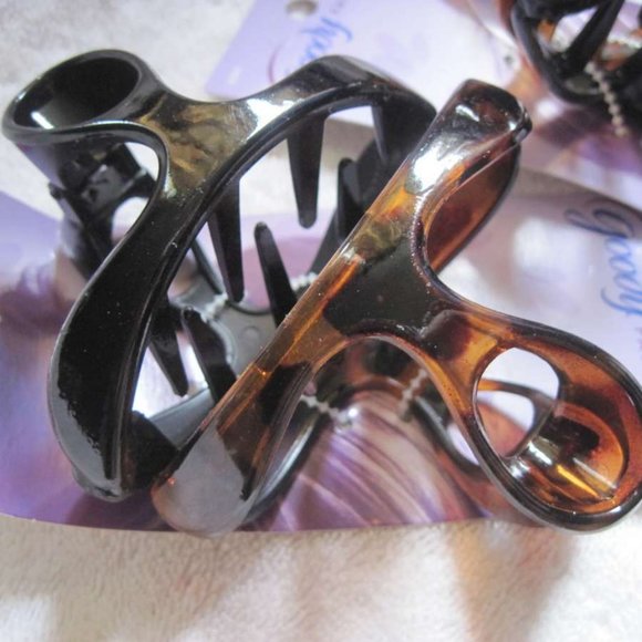 2 Goody Morgan Claw Clips Large Thick Hair Deep Teeth Fashionow Limited Edition - Picture 5 of 13